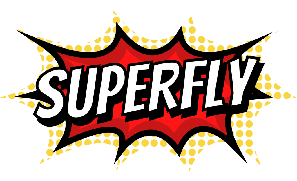 Superfly VR game logo